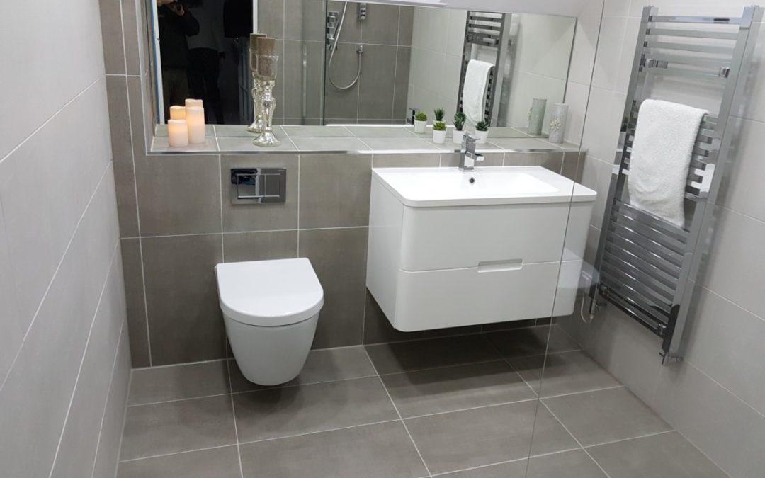 Tiling wet room