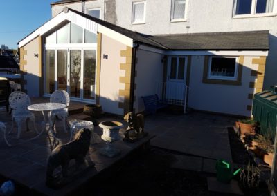 Extension front and back, Coldingham